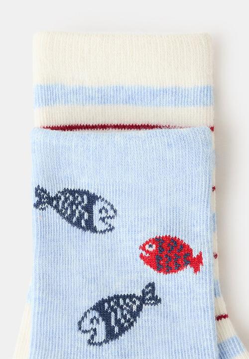 MANGO - Calcetines - Light Pastel Blue