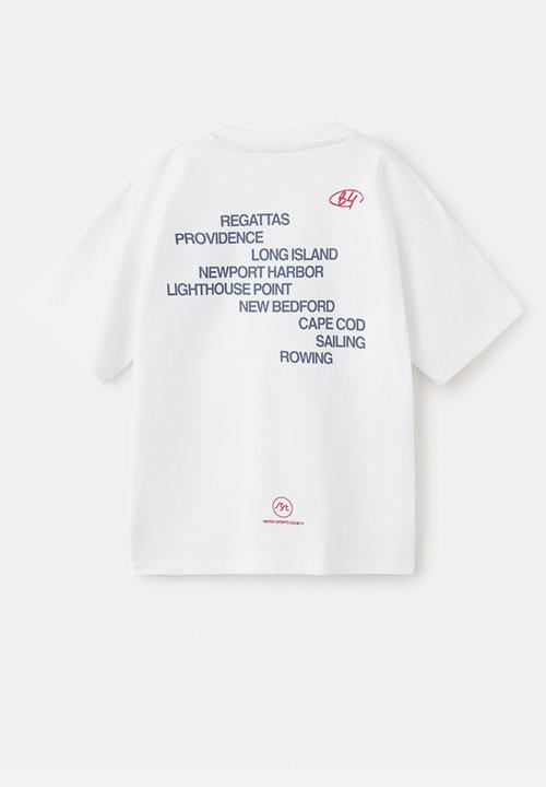 MANGO - T-Shirt Fsports - White