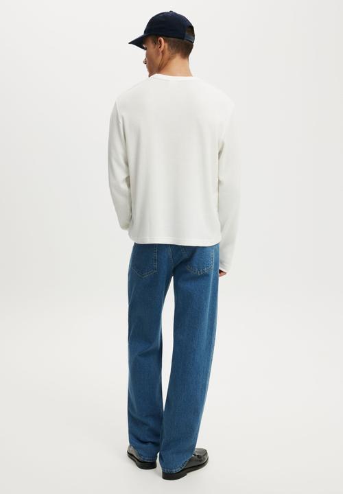 Cotton On - Loose Straight Jean - Escape Blue