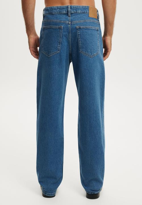 Cotton On - Loose Straight Jean - Escape Blue