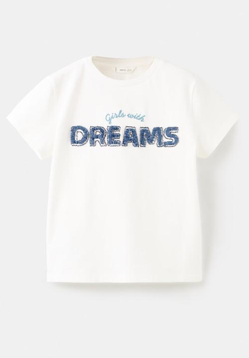 MANGO - T-Shirt DREAMS - Natural