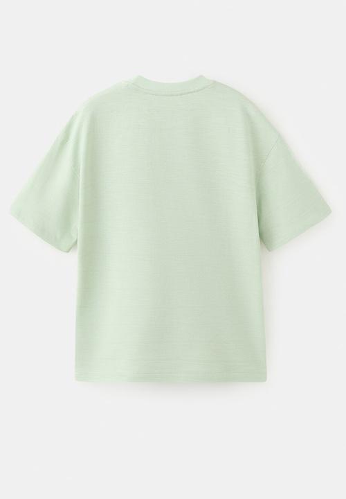 MANGO - T-Shirt MJACK - Turquoise / Aqua