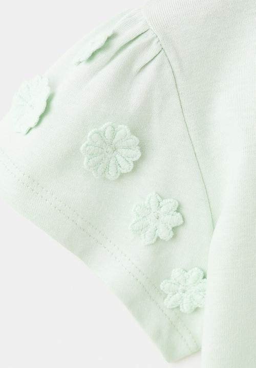 MANGO - T-Shirt PACHI - Turquoise / Aqua