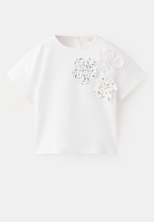 MANGO - T-Shirt LUXE - Natural