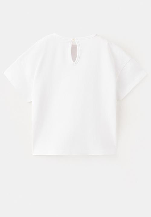 MANGO - T-Shirt LUXE - Natural