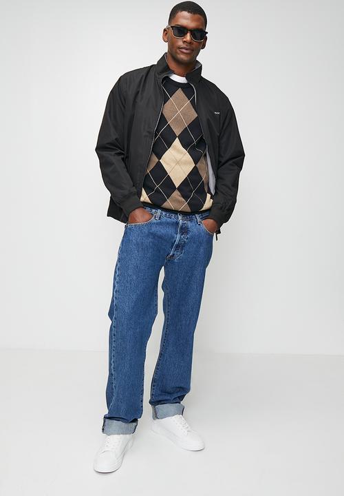 Pringle of Scotland - Paul Argyle Crew Knitwear - Black