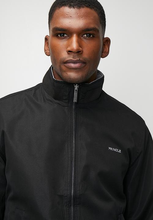 Pringle of Scotland - Larry Reversible Bomber Jacket - Black/Grey