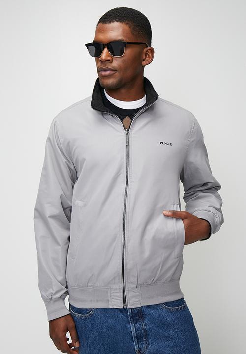 Larry Reversible Bomber Jacket - Black/Grey