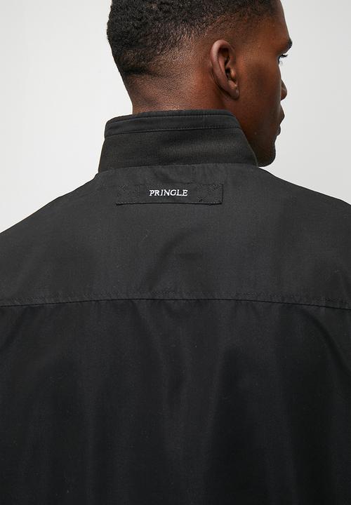 Pringle of Scotland - Larry Reversible Bomber Jacket - Black/Grey