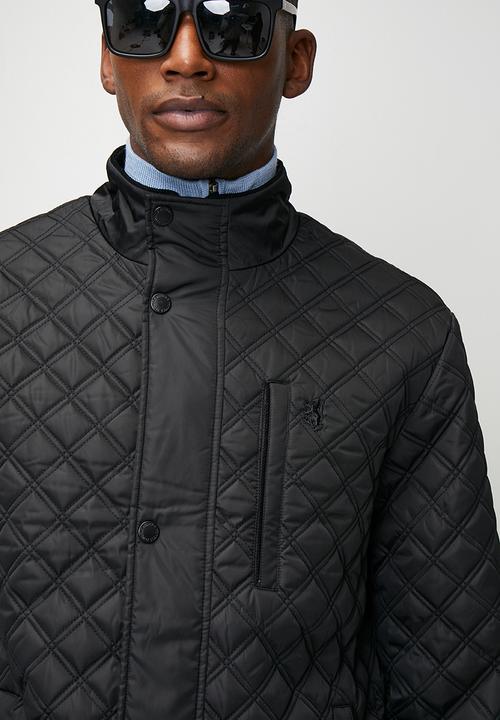Pringle of Scotland - Richard Quilted Lux Jacket - Black