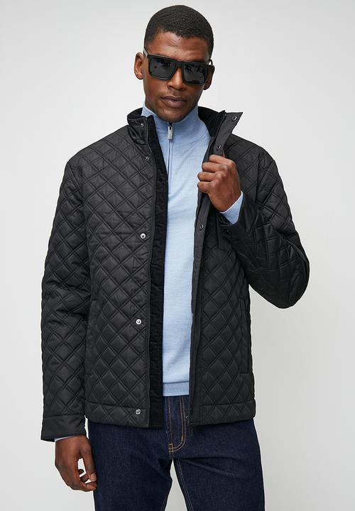 Pringle of Scotland - Richard Quilted Lux Jacket - Black