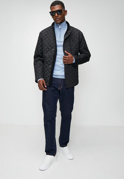 Pringle of Scotland - Richard Quilted Lux Jacket - Black