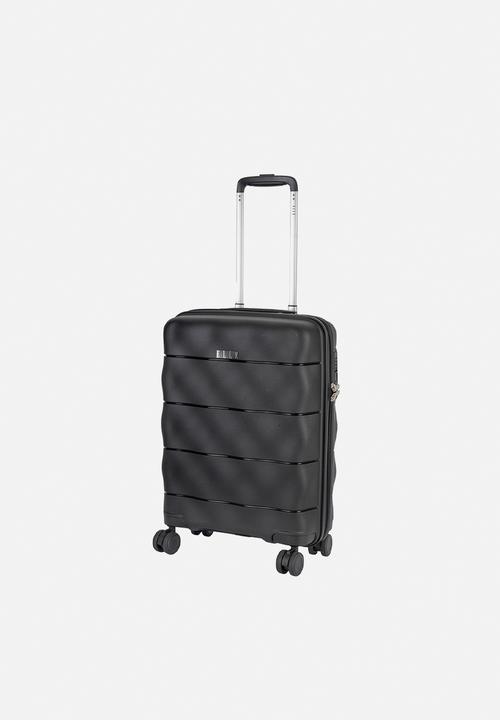 Elle - Carry-on trolley case with TSA lock - Black