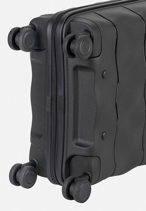 Elle - Carry-on trolley case with TSA lock - Black