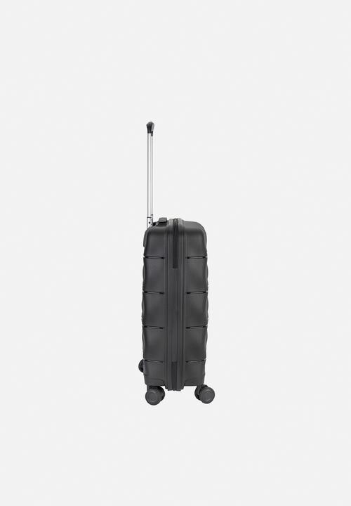 Elle - Carry-on trolley case with TSA lock - Black