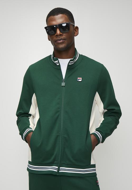 FILA -  Ainsley reg uni jkt - Botanical Gardens/White