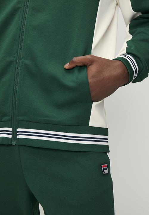 FILA -  Ainsley reg uni jkt - Botanical Gardens/White