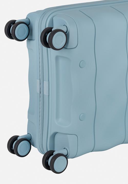 Elle - Carry-on trolley case with TSA lock - Blue
