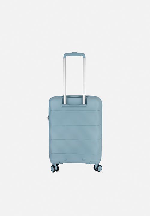 Elle - Carry-on trolley case with TSA lock - Blue