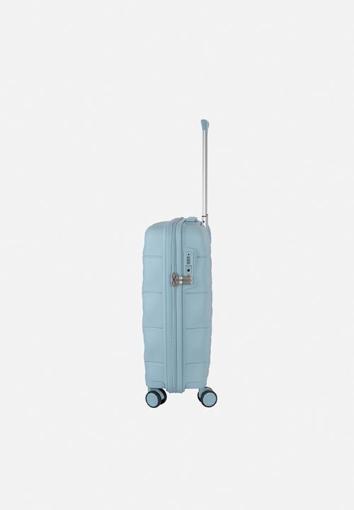 Elle - Carry-on trolley case with TSA lock - Blue
