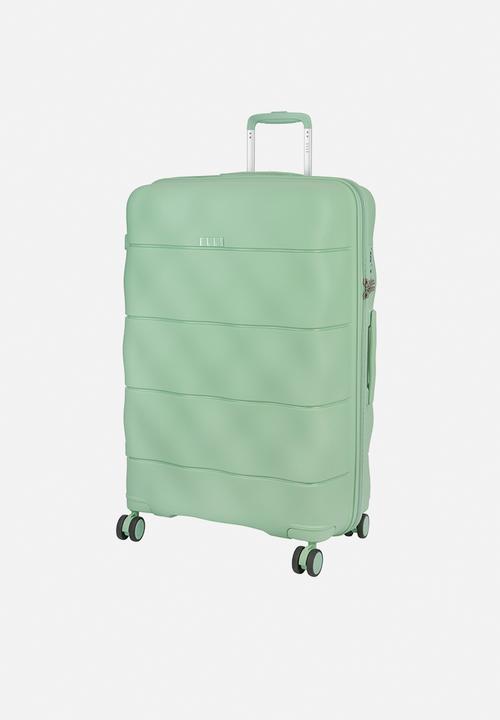 Elle - Large 4-wheel trolley case with TSA lock - Green