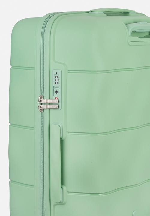 Elle - Large 4-wheel trolley case with TSA lock - Green
