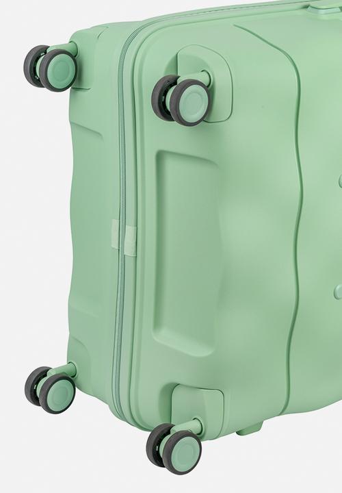 Elle - Large 4-wheel trolley case with TSA lock - Green
