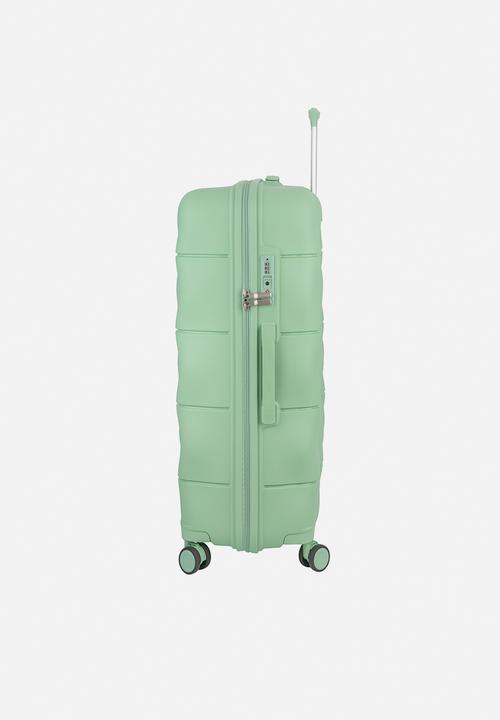Elle - Large 4-wheel trolley case with TSA lock - Green