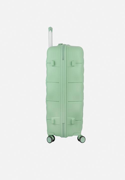 Elle - Large 4-wheel trolley case with TSA lock - Green