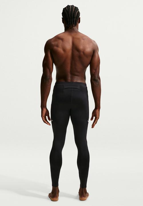 Nike - Miler Dri-FIT Running Tights -  Black/Black