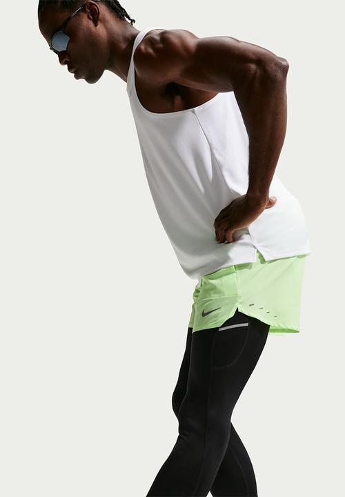 Nike - Miler Dri-FIT Running Tights -  Black/Black