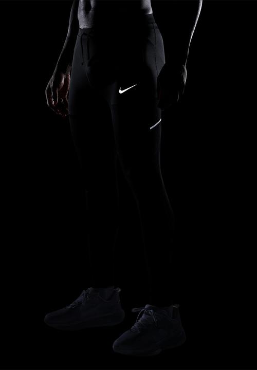 Nike - Miler Dri-FIT Running Tights -  Black/Black