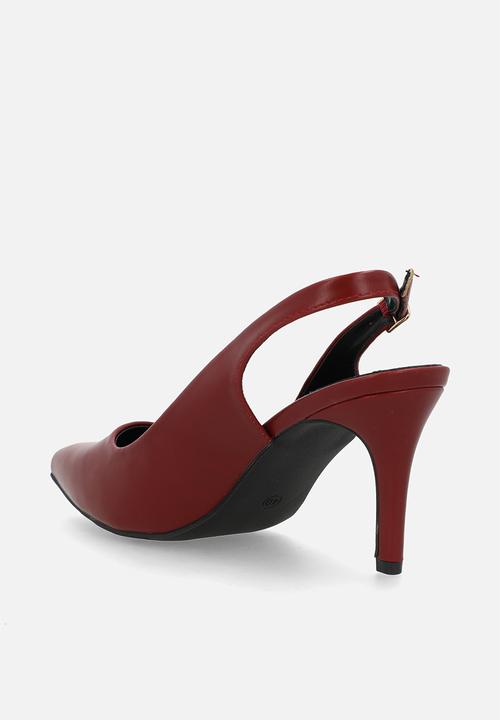 Madison® - Orsaline slingback heel - wine
