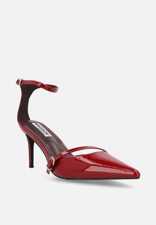 Madison® - Oda ankle strap heel - wine
