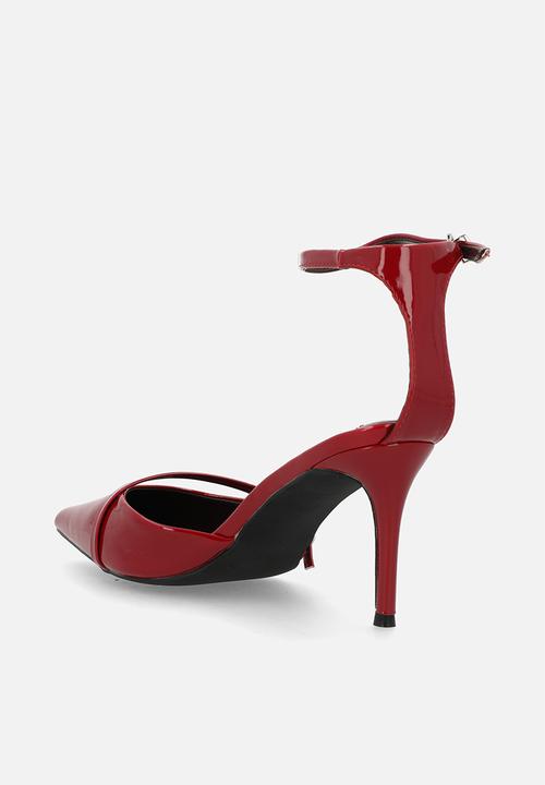 Madison® - Oda ankle strap heel - wine
