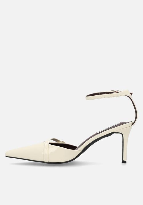 Madison® - Oda ankle strap heel - off white