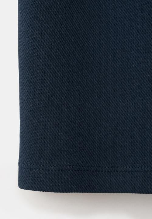 MANGO - Trousers Sargi - Navy