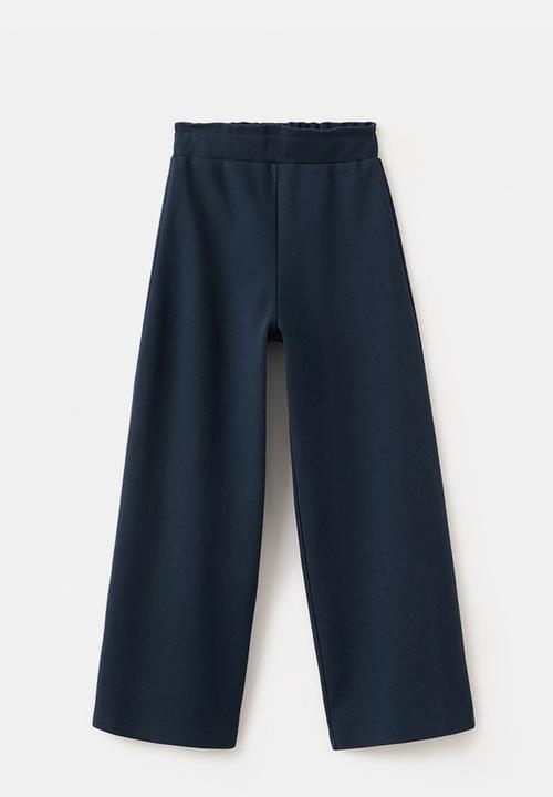 MANGO - Trousers Sargi - Navy