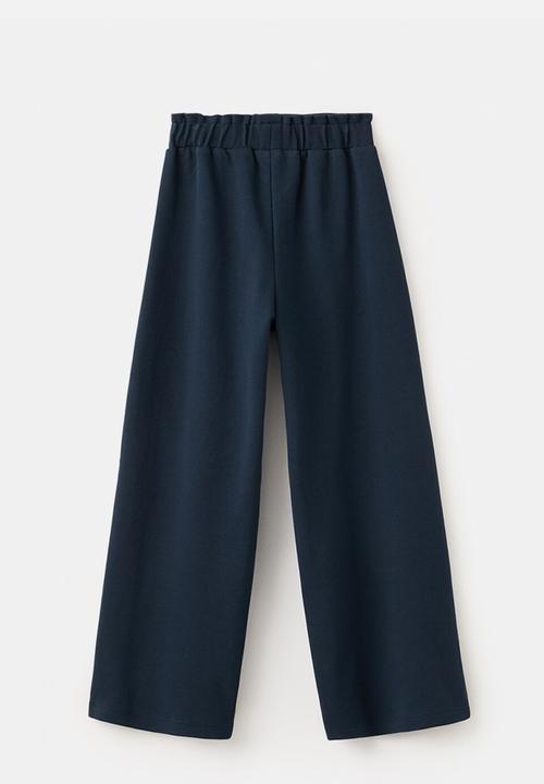 MANGO - Trousers Sargi - Navy