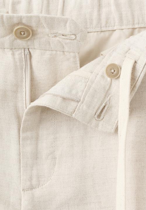 MANGO - Trousers Romelino - Light Beige