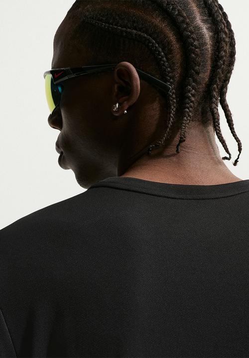 Nike - Miler  Dri-FIT Short-Sleeve Running Top  - Black/Reflective Silv
