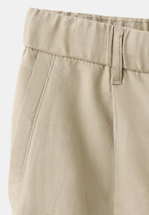 MANGO - Trousers Romelino - Beige