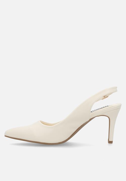 Madison® - Orsaline slingback heel - off white