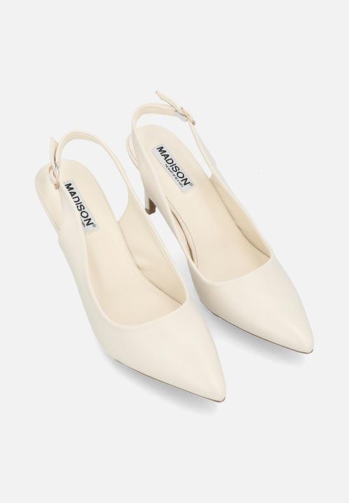 Madison® - Orsaline slingback heel - off white