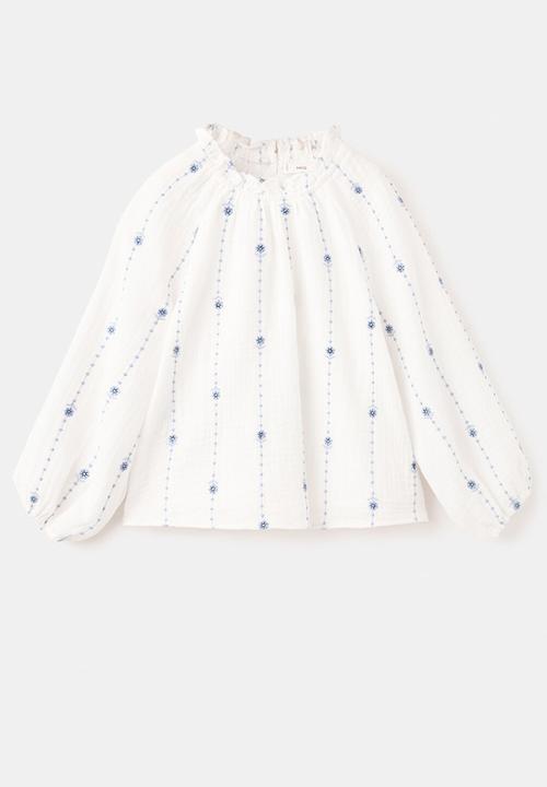 MANGO - Blouse Flavia - White