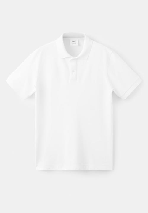 MANGO - Polo Shirt Rea - White