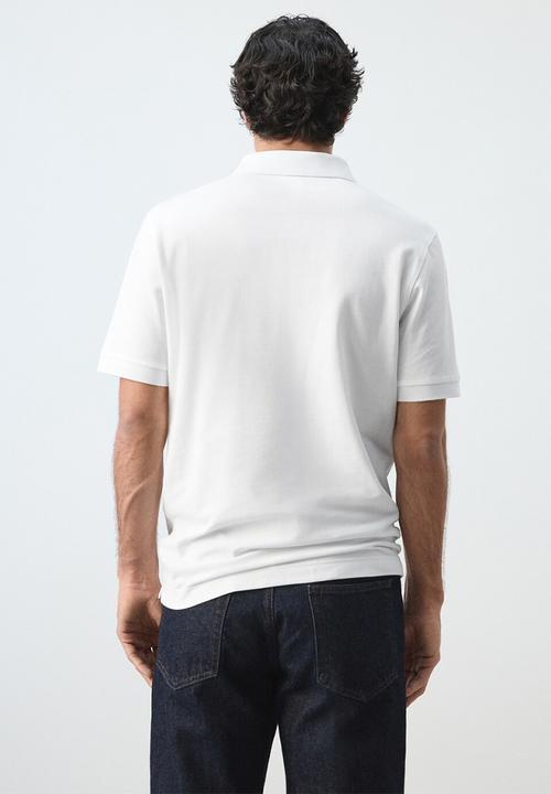 MANGO - Polo Shirt Rea - White
