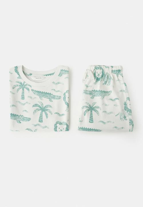 MANGO - Pyjama SELVAPIB - Turquoise / Aqua