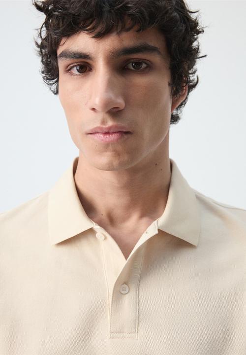 MANGO - Polo Shirt Rea - Sand