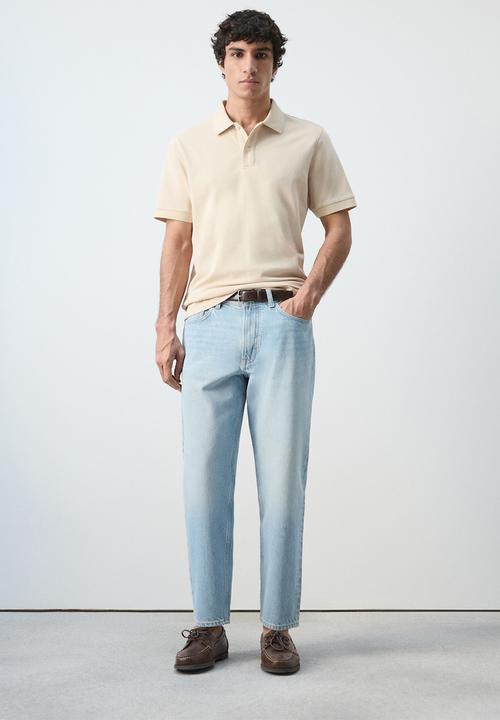 MANGO - Polo Shirt Rea - Sand